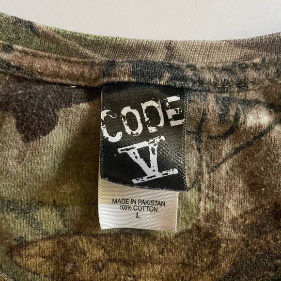 Roadkill Cafe Seligman Arizona Code V Realtree Camouflage Graphic T-shirt - Picture 6 of 6